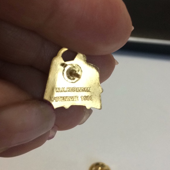 Vintage Enamel Masonic Shriner Fez Hat Pin - Picture 5 of 6